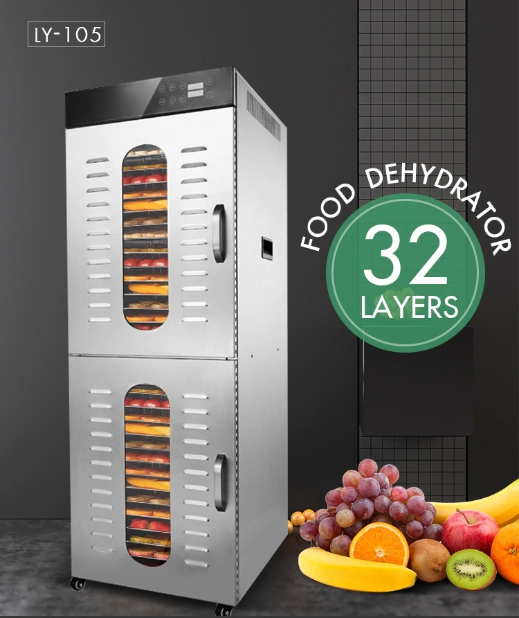 Stainless Steel Electric Power Industrial Best Food Dehydrator