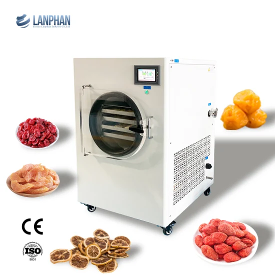 Máquina liofilizadora de carne de frutas de laboratorio