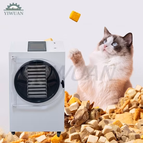 Máquina liofilizadora de carne de frutas de laboratorio